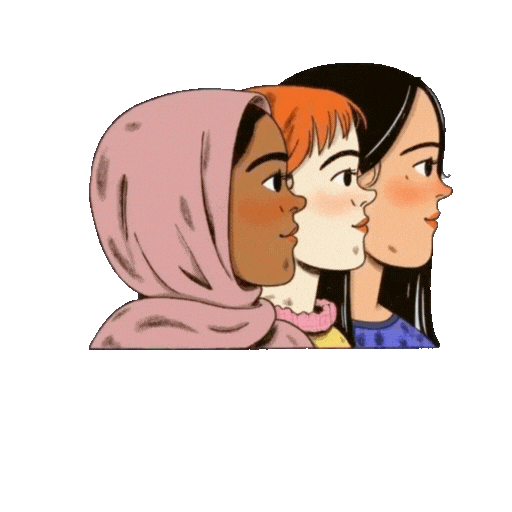 Humanrights Empowerwomen Sticker by Future by Design studio