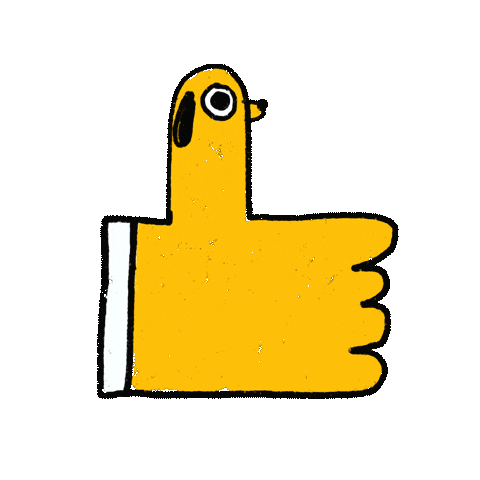 Dog Yes Sticker by John Bond