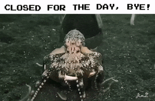 OctoNation leaving over it octopus not today GIF