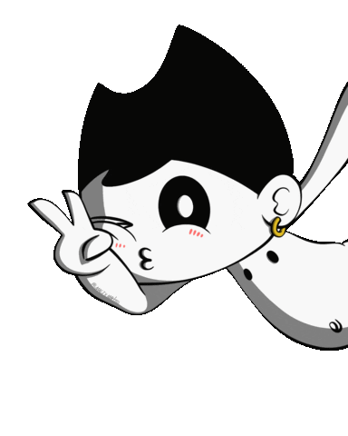 Bonjour Hello Sticker