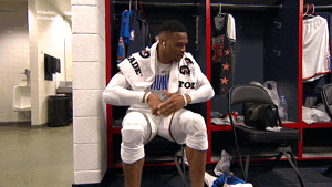 getting ready russell westbrook GIF by NBA
