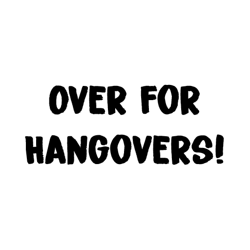 Over For Hangovers Sticker by wrecoverph for iOS & Android GIPHY