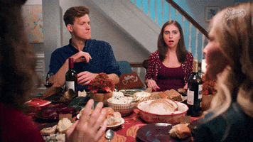 Thanksgiving What GIF by Scary Mommy
