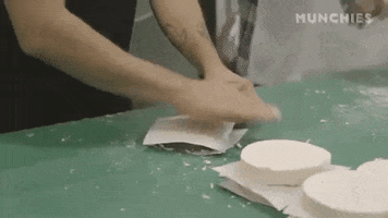 cheese wheel cooking GIF by Munchies