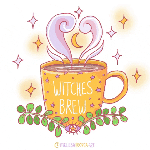 Illustration Tea GIF by Melissa Hooper
