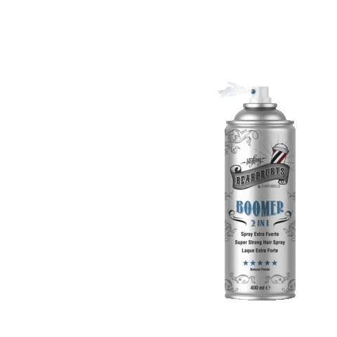 Spray Hairspray Sticker by Beardburys