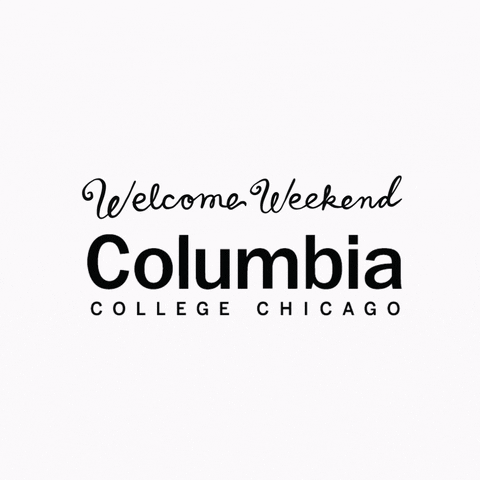 columloft college ccc columbia welcome weekend GIF