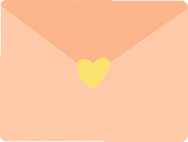 Orange Hearts GIF