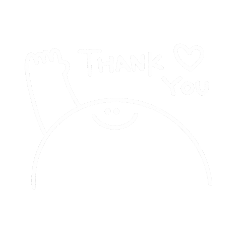 Thanks Love Sticker