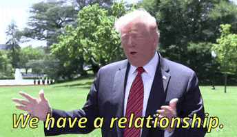 Donald Trump Relationship GIF by GIPHY News