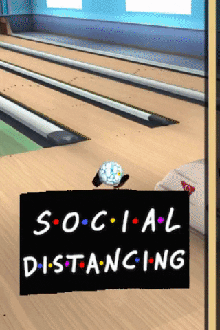 wannaplay fail bowl bowling social distancing GIF