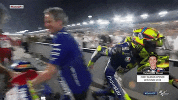 Valentino Rossi Party GIF by MotoGP