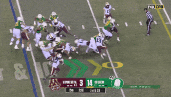 Oregon Football GIF by Studio Linq