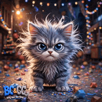 Angry Crazy Cat