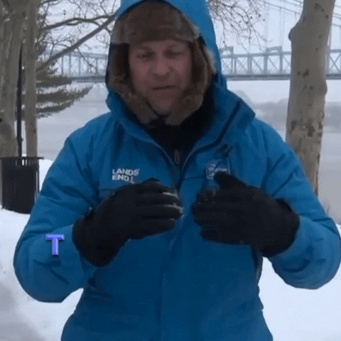 Chris Warren Snow GIF by The Weather Channel