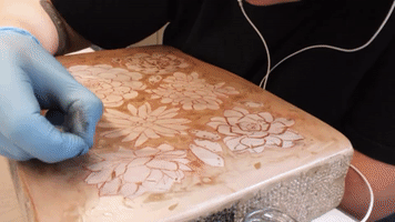 hozroprintshop drawing cactus printing succulent GIF