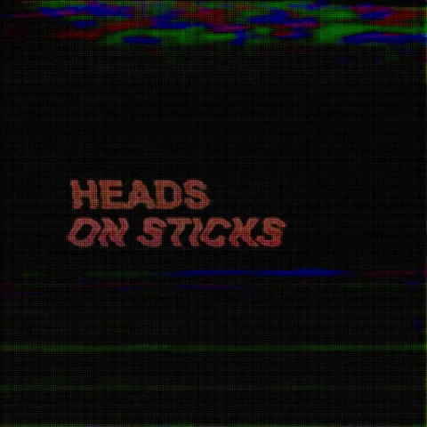 HeadsonSticks bristol heads on sticks spit n static GIF
