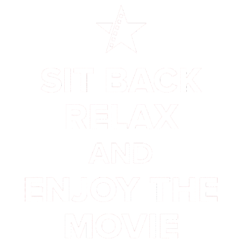 Relax Enjoy Sticker by Kinepolis