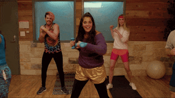 Work Out Exercise GIF by Rooster Teeth