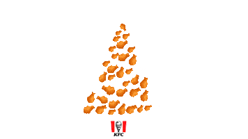 Christmas Chicken Sticker by KFC_Polska