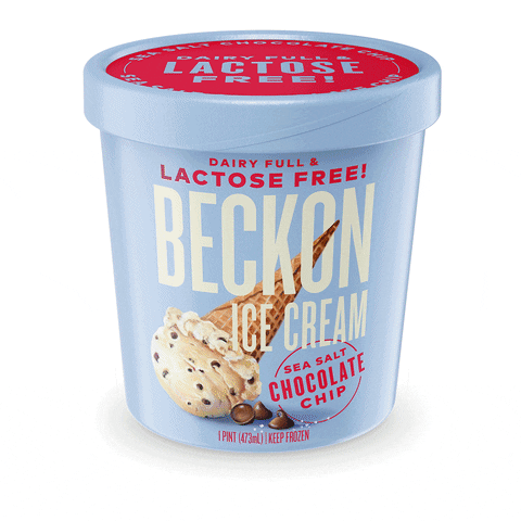 Beckon Pint Lactose Lactosefree Ice Cream Icecream Lactose Free Beckon Ice Cream GIF by Beckon