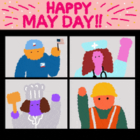 May Day Corona GIF by INTO ACTION