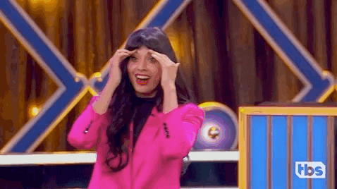 Tbs Jameela Jamil GIF by The Misery Index - Find & Share on GIPHY