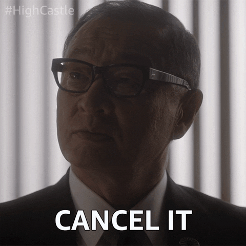 Cancel Amazon Prime Video GIF by The Man in the High Castle