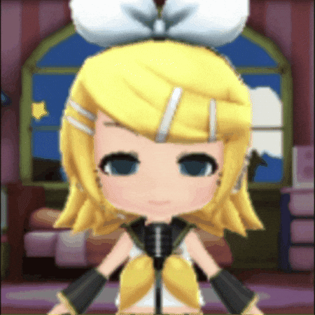 Project Diva Stare GIF