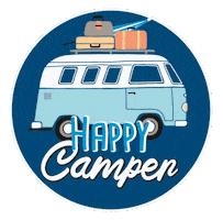 Camper Camping Sticker by Swafing