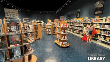 Shopping Books GIF by Timberland Regional Library