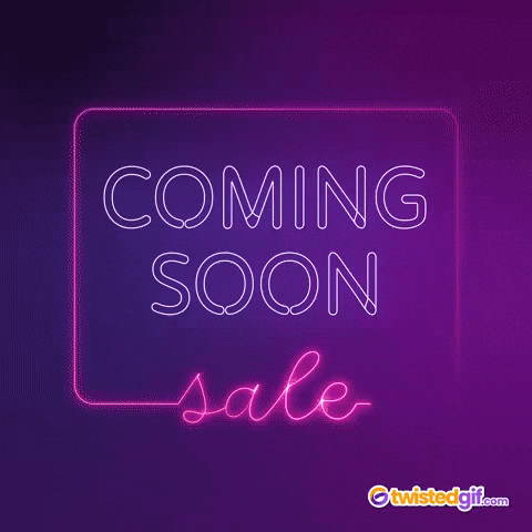 Coming Soon Neon Gif By TwistedGif
