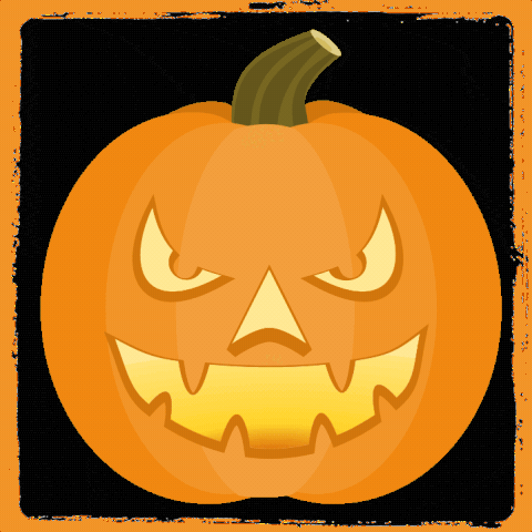 Glowing Jack O Lantern GIF