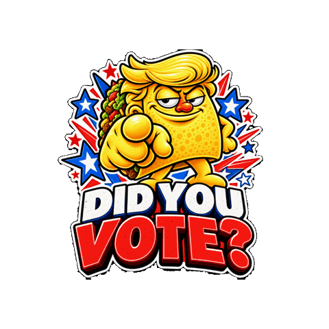 Voting Election Day Sticker