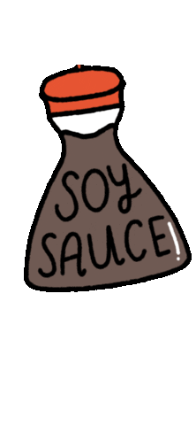 Soy Sauce Sushi Sticker