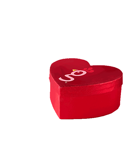 Valentines Day Heart Sticker by Huey Magoo's