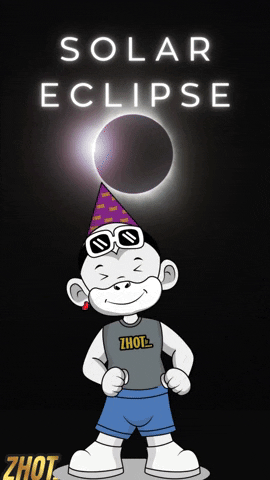 Solar Eclipse GIF by Zhot