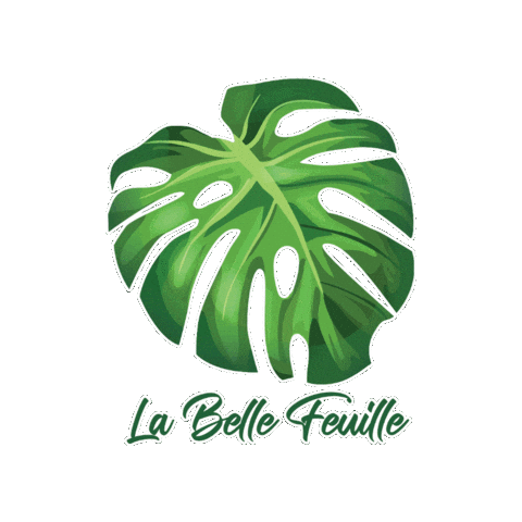 La Belle Feuille Sticker