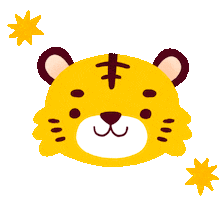 Happy Year Of The Tiger Sticker by Nina Spicy