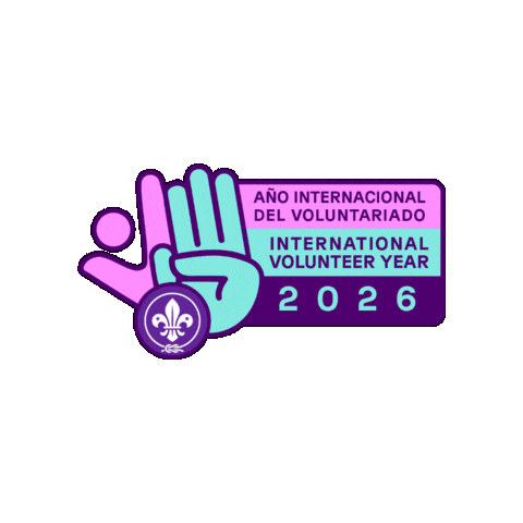 Scout Volunteer Sticker by World Scouting
