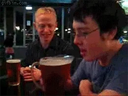 Happy Hour _____ing GIF