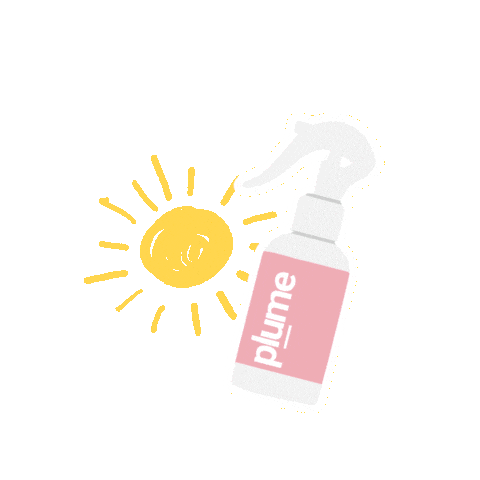 Sunshine Plume Sticker by plumecare