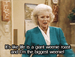 Betty White Weenie GIF by TV Land Classic
