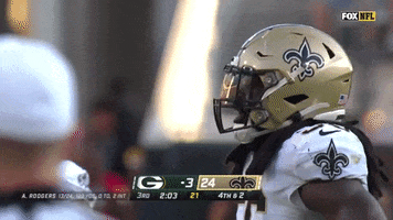 Football Sport GIF by New Orleans Saints