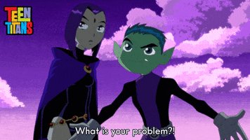 Teen Titans What Is Your Problem GIF by Cartoon Network