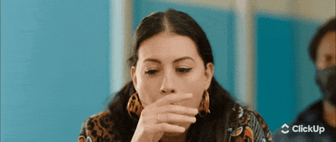 Barf Reaction GIF by ClickUp