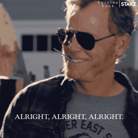 Excited Greg Kinnear GIF by Shining Vale