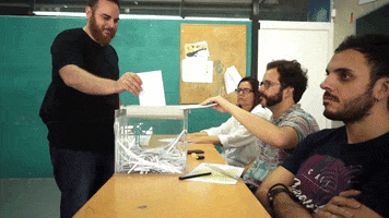 Vote Voting GIF by LLIMOO