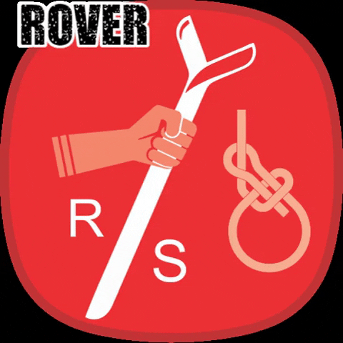 FederacionSCA scout SCOUTS rover insignia GIF