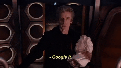 google it peter capaldi GIF by Doctor Who